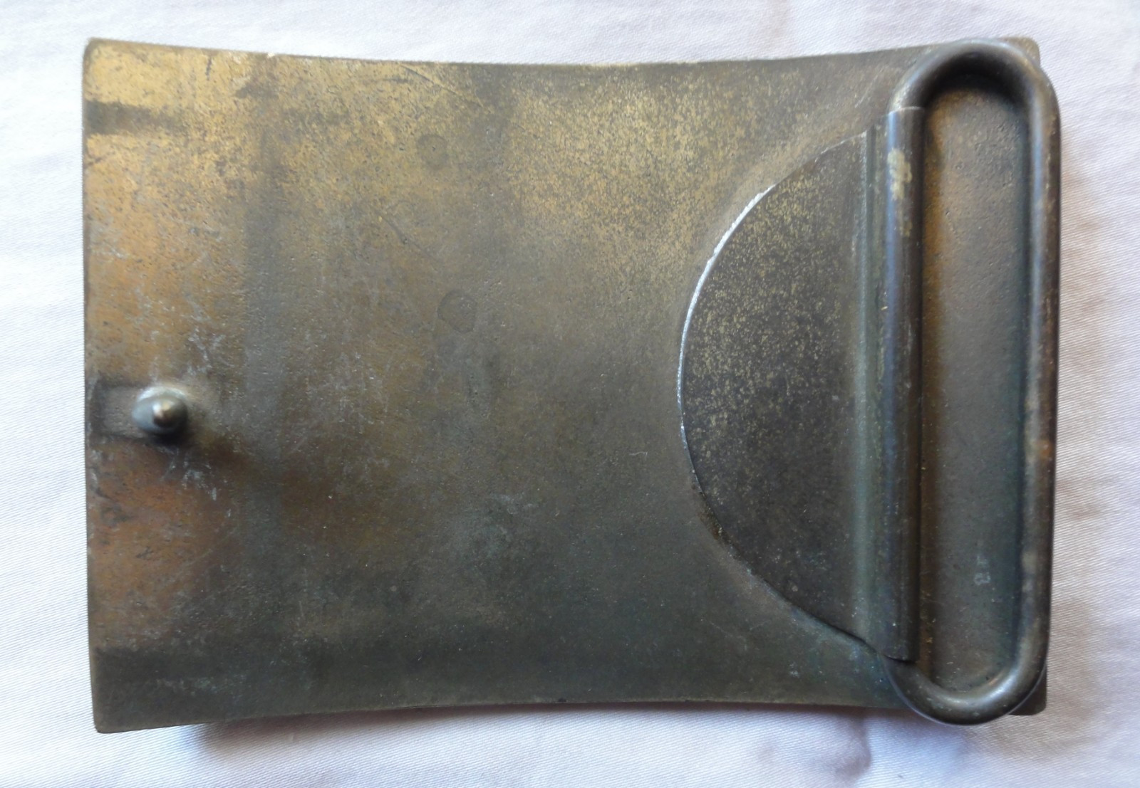 Harley Davidson Motorcycles Brass Belt Buckle 3.5 X 2.5 Inches