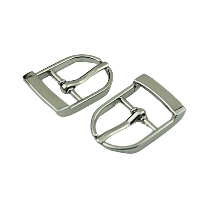 20Pcs Belt Buckles Replacement 34x23mm Single Prong Replacement Belt Buckle