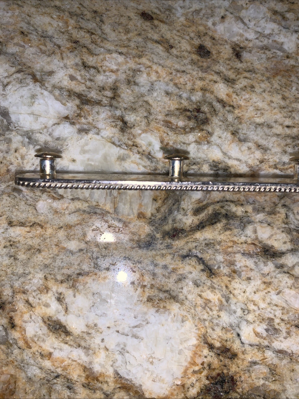JUSTIN SILVER MEXICO “JIM” Name Plate 6.25” WESTERN