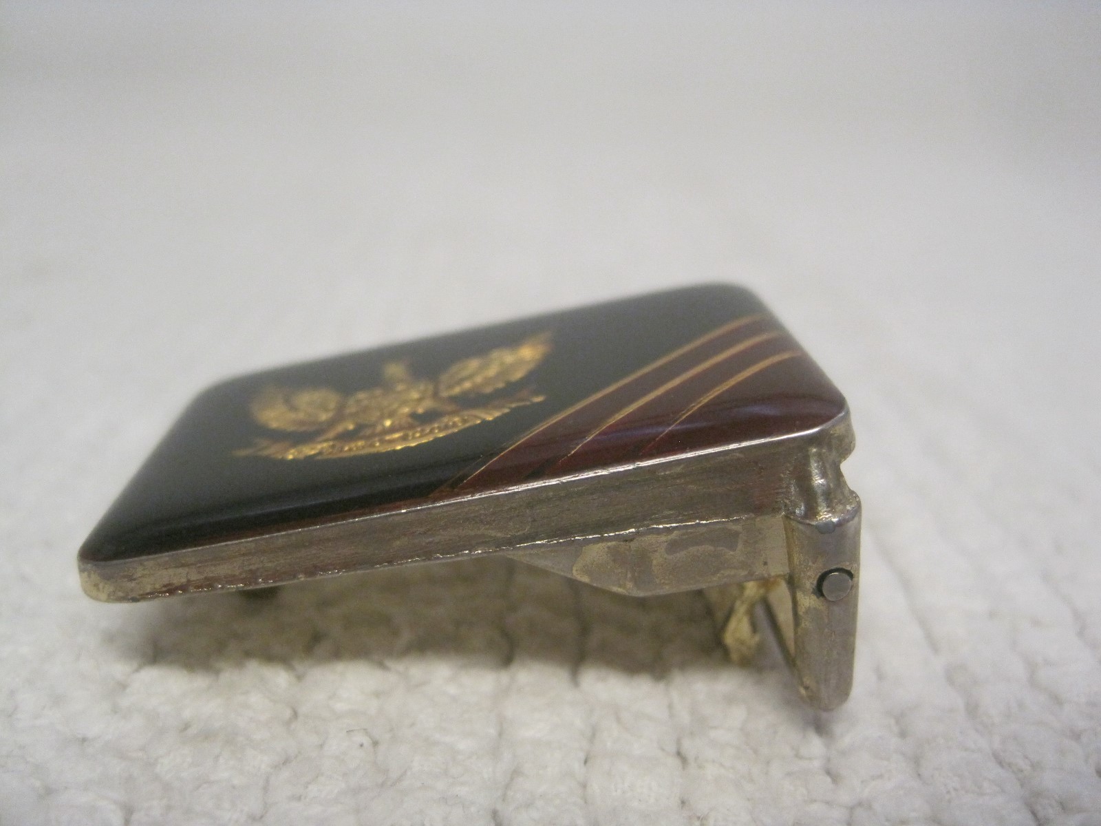 Vintage Military Uniform Indonesia Belt Buckle 1 3/4&Prime; x 1 1/4&Prime;-FAST SHIPPING!!