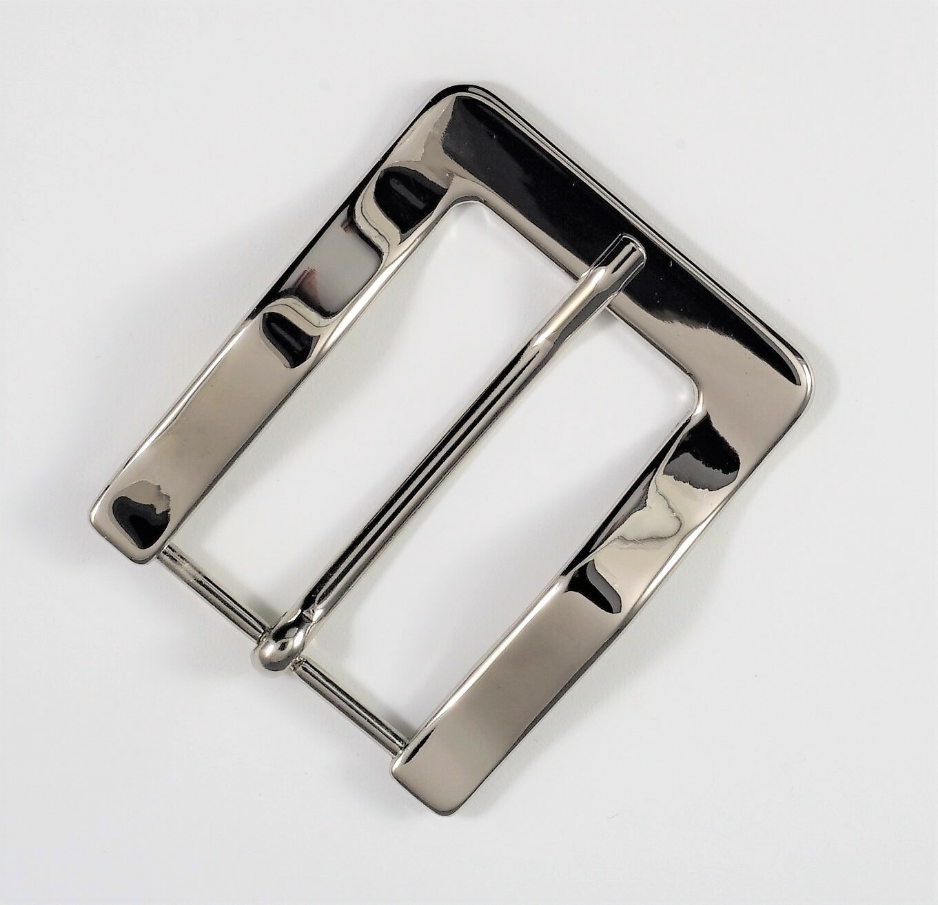 New 1 1/2&Prime; (38mm) man women(#T17) pin buckle high quality nickel color US stock