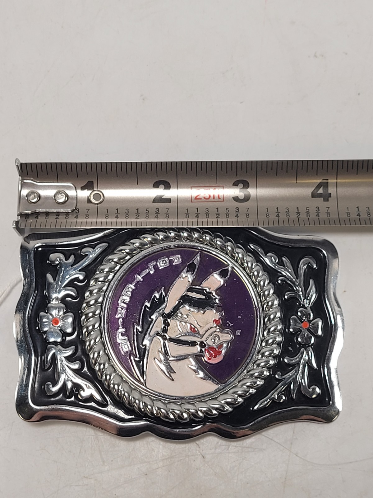 Imperial Polite Horse Embosed Belt Buckle