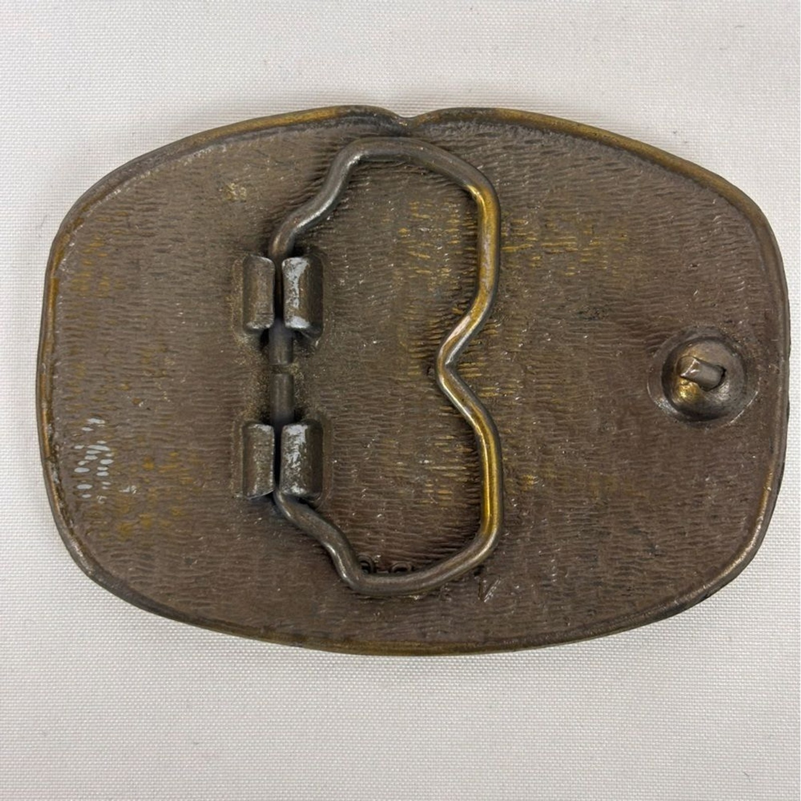 Vintage Country Music Belt Buckle 70&rsquo;s Western Cowboy Bluegrass Guitar Musician