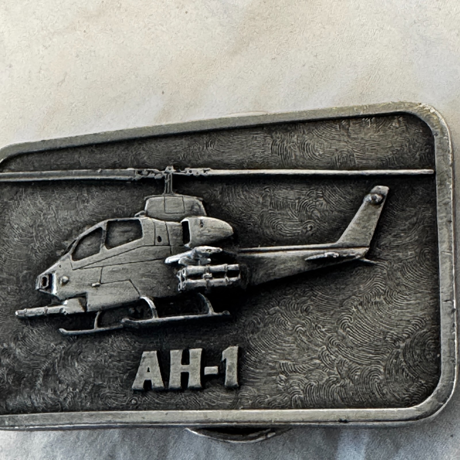 The Buckle Connection AH-1 Cobra Attack Hellicopter Belt Buckle