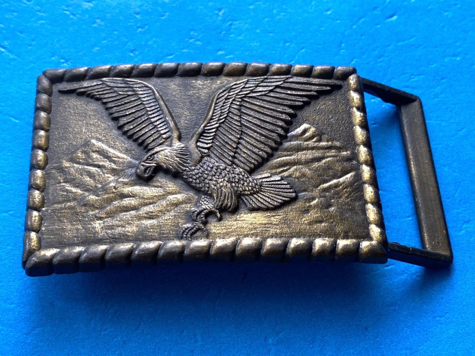 Vintage American Eagle USA Belt Buckle