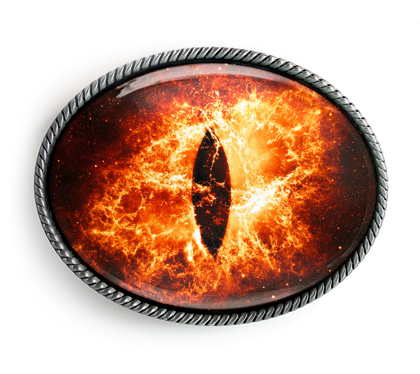 Fire Eyeball Belt Buckle – Halloween Monster Cosplay Belt Buckle – 147-E