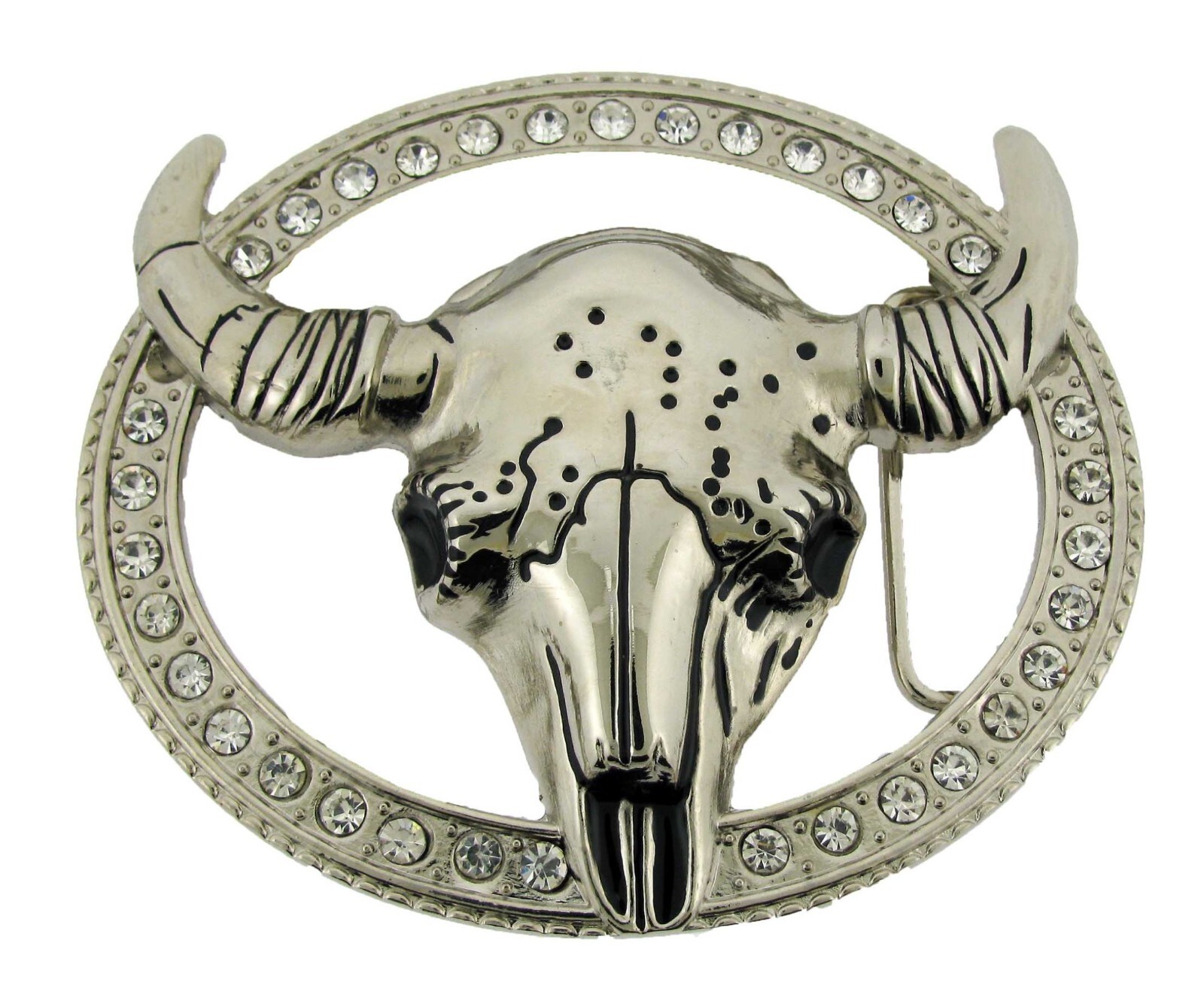 American Bull Rider Ox Belt Buckle Metal Gold Silver New Men Women Western Rodeo