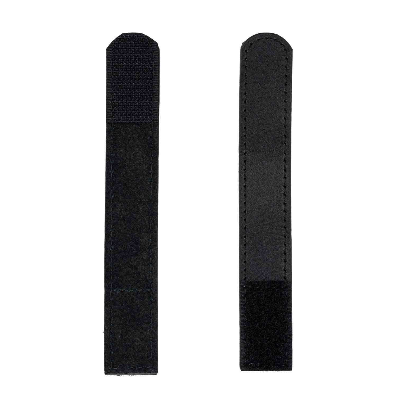 TACNEX Genuine Leather Belt Keeper 1 3/8&Prime; – 1 1/2&Prime; Wide Men&rsquo;s 2 pcs, Black