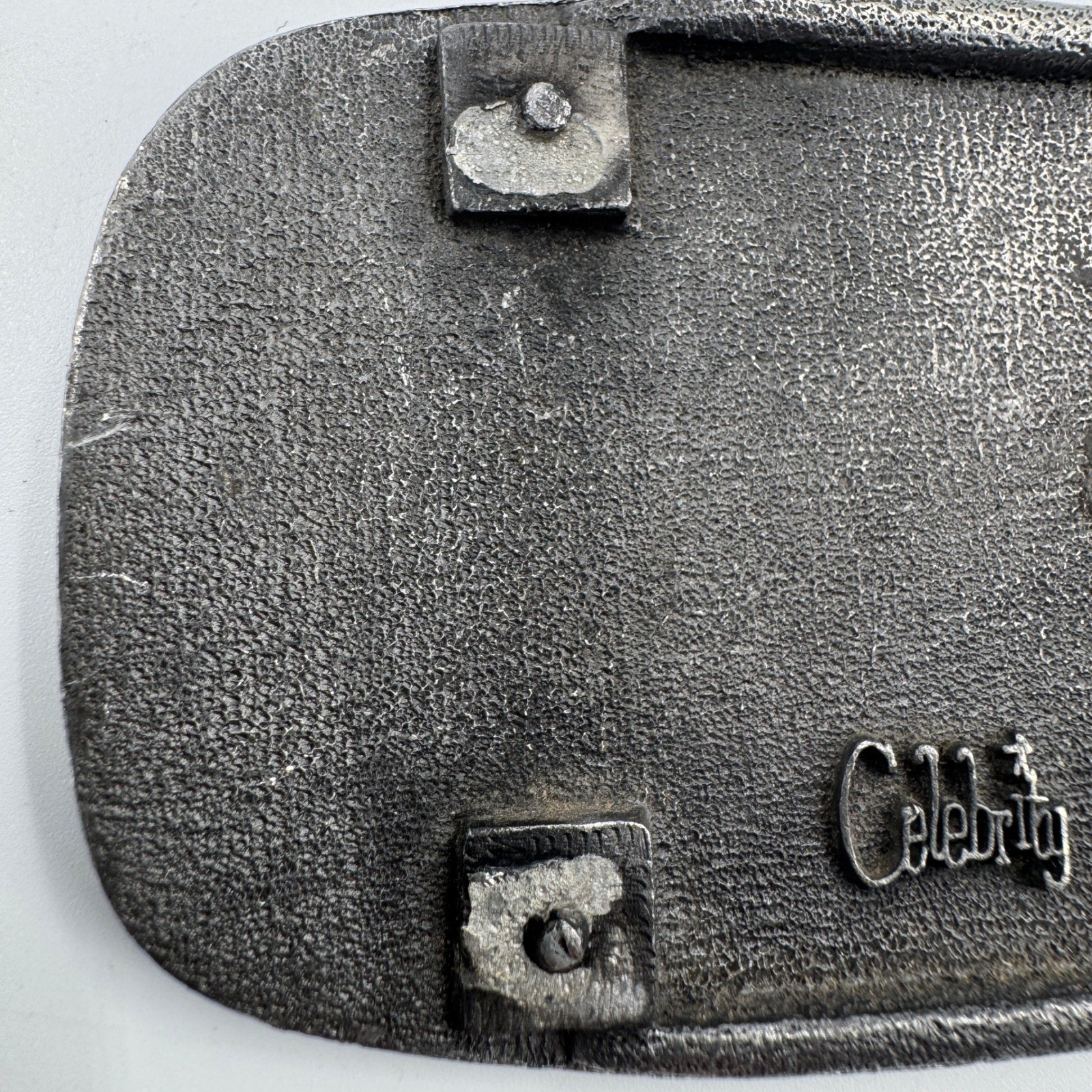 Celebrity Belt Buckle Unisex OS Silver Bicentennial 1776-1976 Eagle Americana
