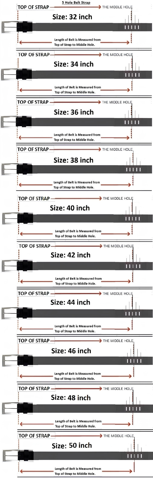 Solid Brass Buckle and Keeper Quality Full Grain Genuine Leather Belt 41004. BLK