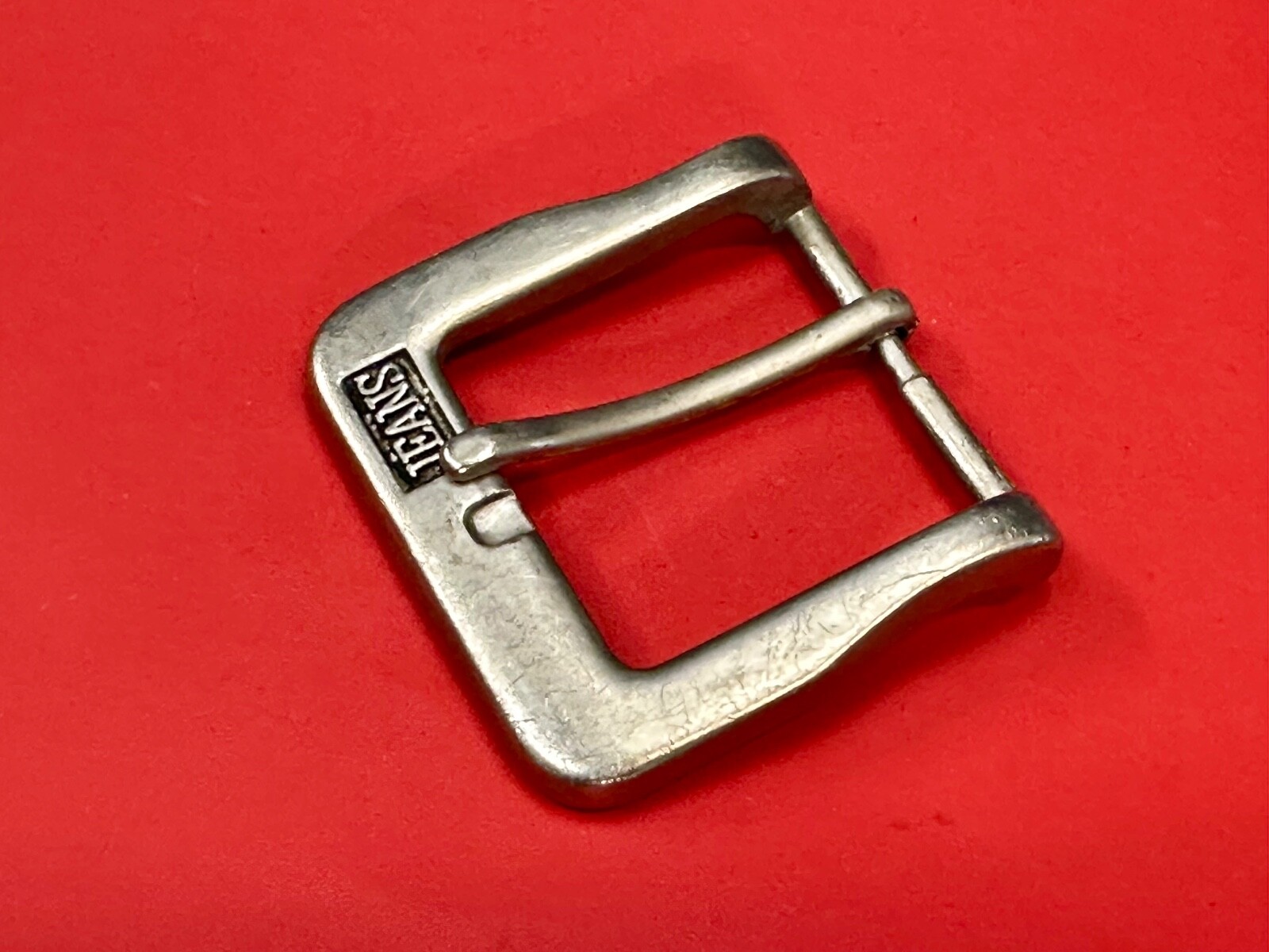 Jeans Brand Silver Tone Replacement Dress Belt Buckle