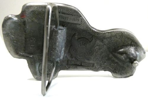 The Great American Buckle Co. 1979 Limited Edition Corvette Buckle #266 Brass