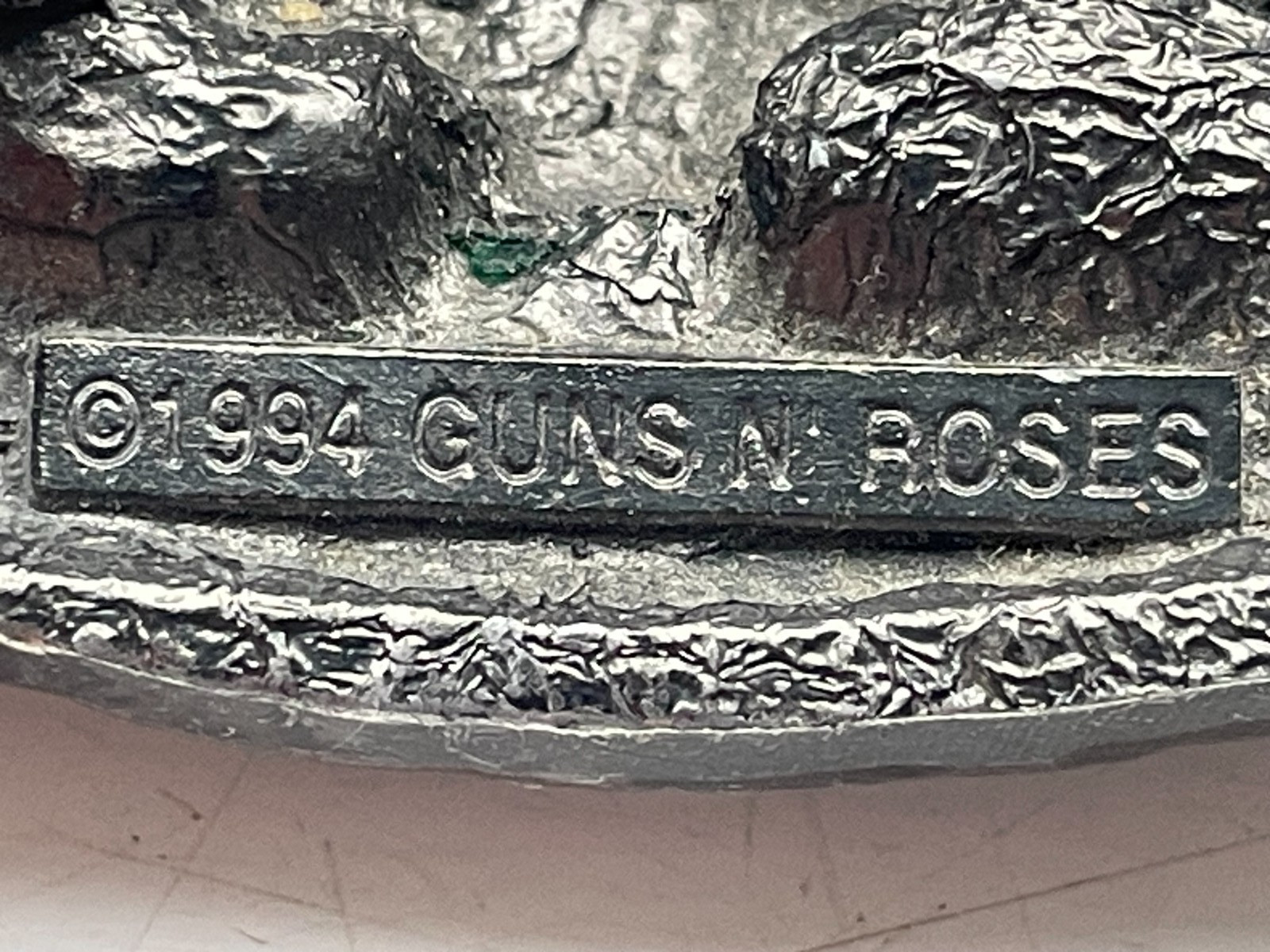 Guns N Roses 1994 vintage Belt Buckle The Brockum Collection Made In U.S.A.№4094