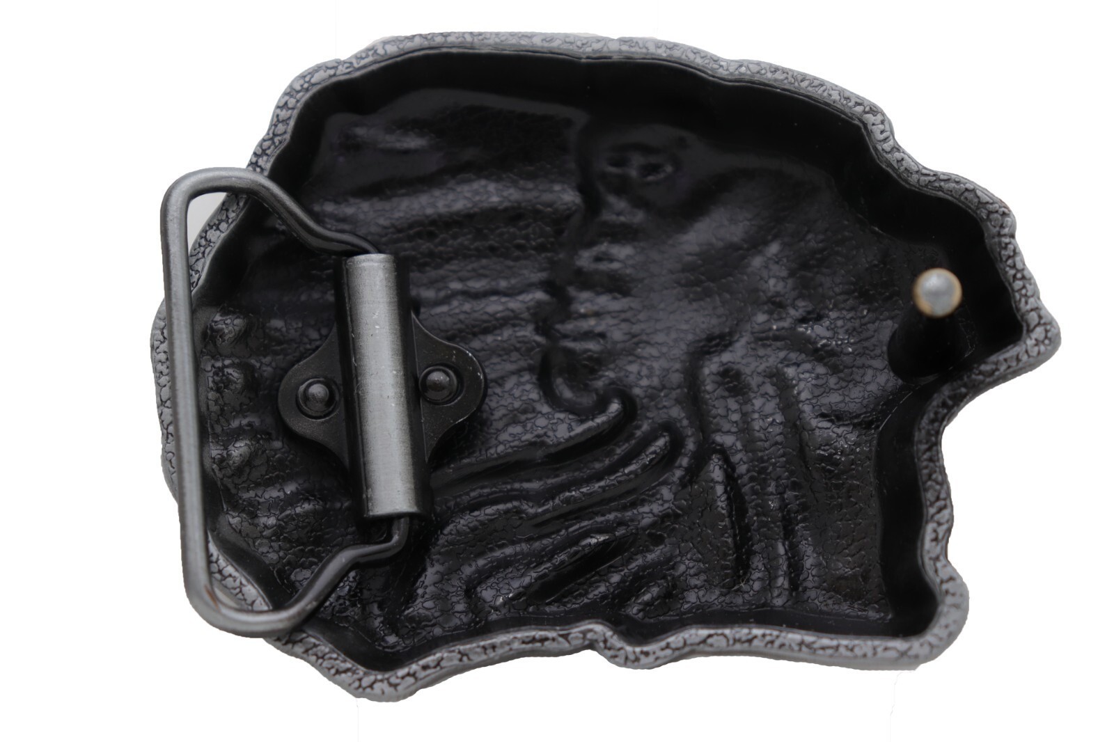 New Men Antique Dark Silver Metal Buckle Native American Indian Fashion Jewelry