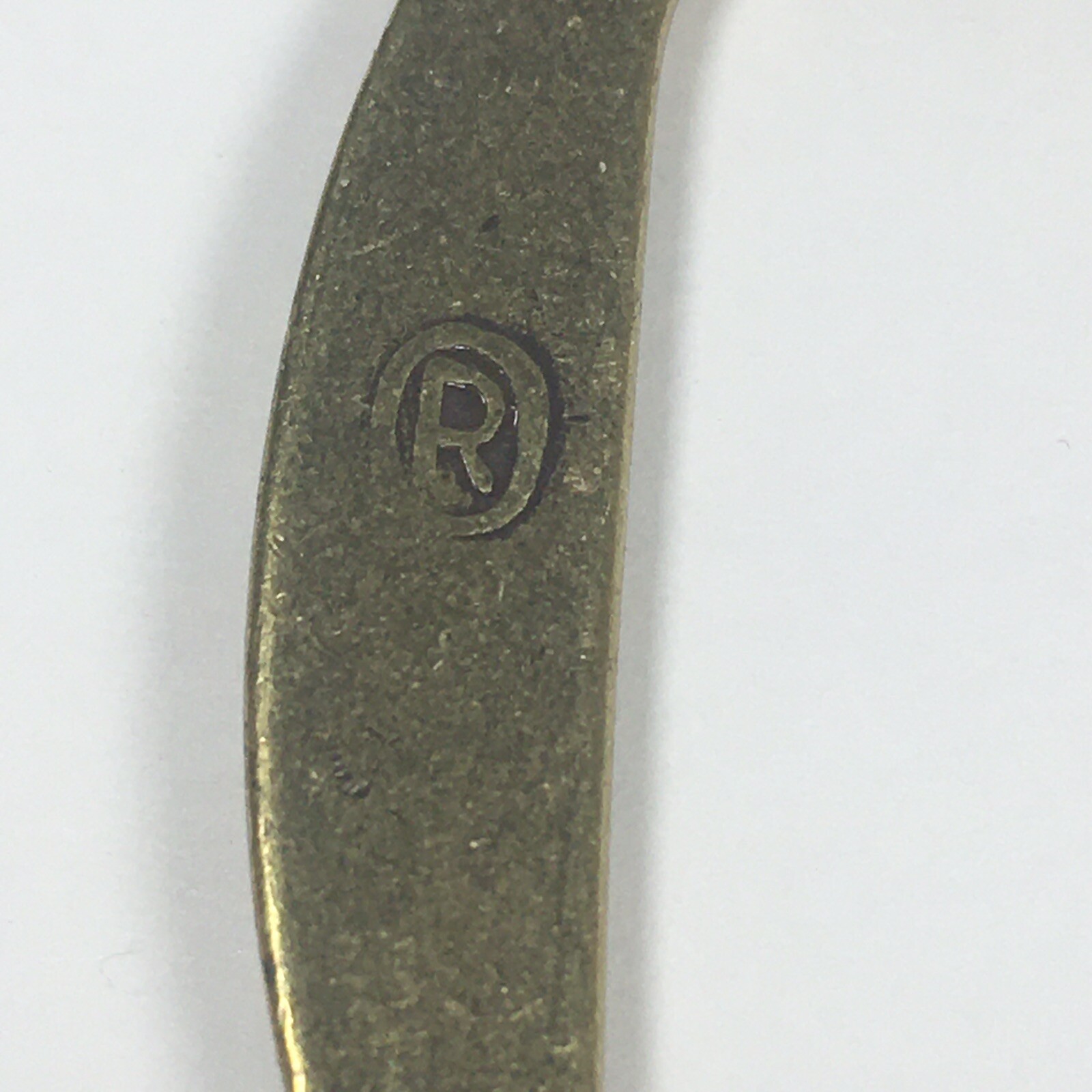 Vintage Replacement Belt Buckle Fits 1.2&Prime; Simple Basic Brass 2A