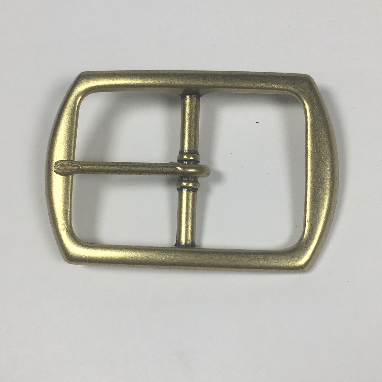 Vintage Replacement Belt Buckle Fits 1.2&Prime; Simple Basic Brass 2A