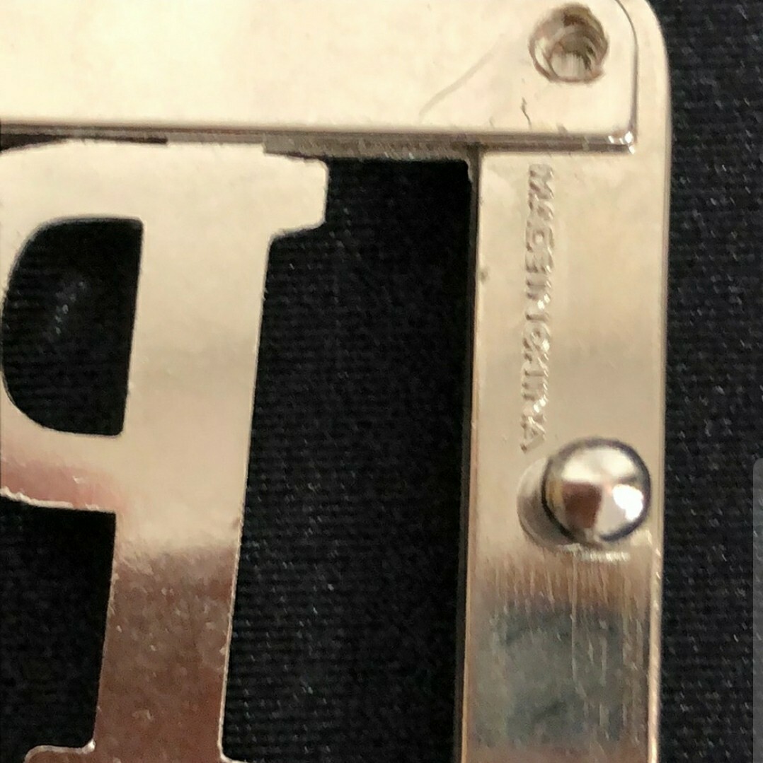 Fabulous Chrome Plated « PIMP » Belt Buckle Size: 4.25” x 2”