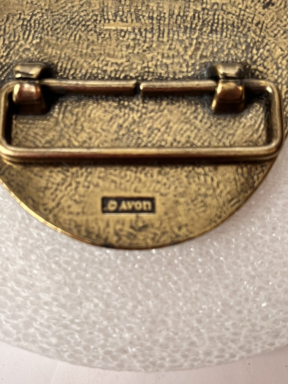 Antique Car Avon Vintage Model T Brass Automobile Vehicle Belt Buckle