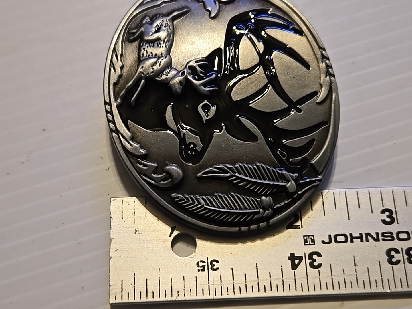 DEER HUNTING BUCK HUNTER Metal Belt Buckle