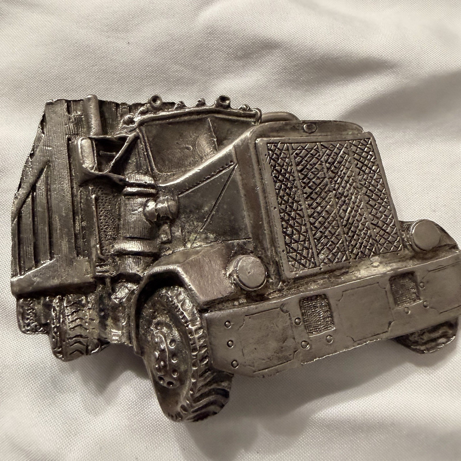 Vintage Truck ,Crane & Train Belt Buckle Lot 3 Pc.
