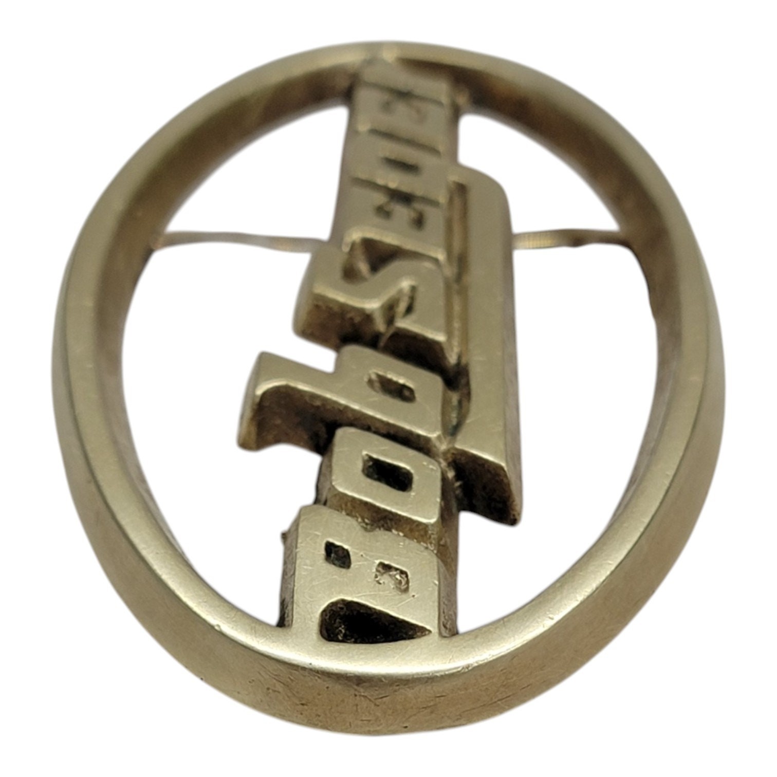 Vintage 1978 Bob Seger Solid Brass Belt Buckle Baron Buckle Rock Band Logo 70s