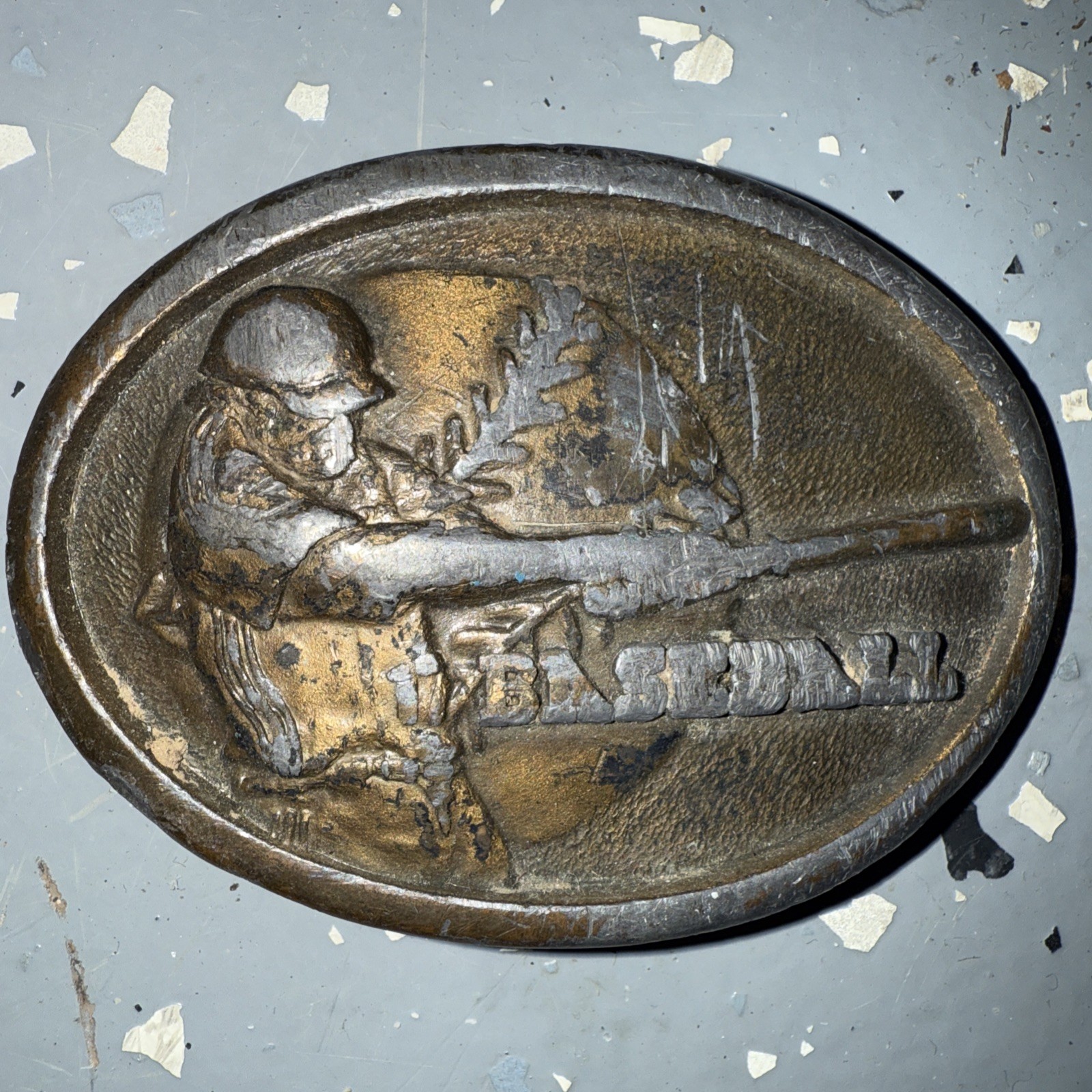 Baseball Belt Buckle 1978