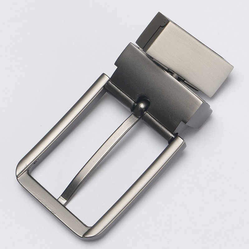 Mens Modern Alloy Metal Belt Buckle Replacement Pin Buckle Belt Head Rectangular