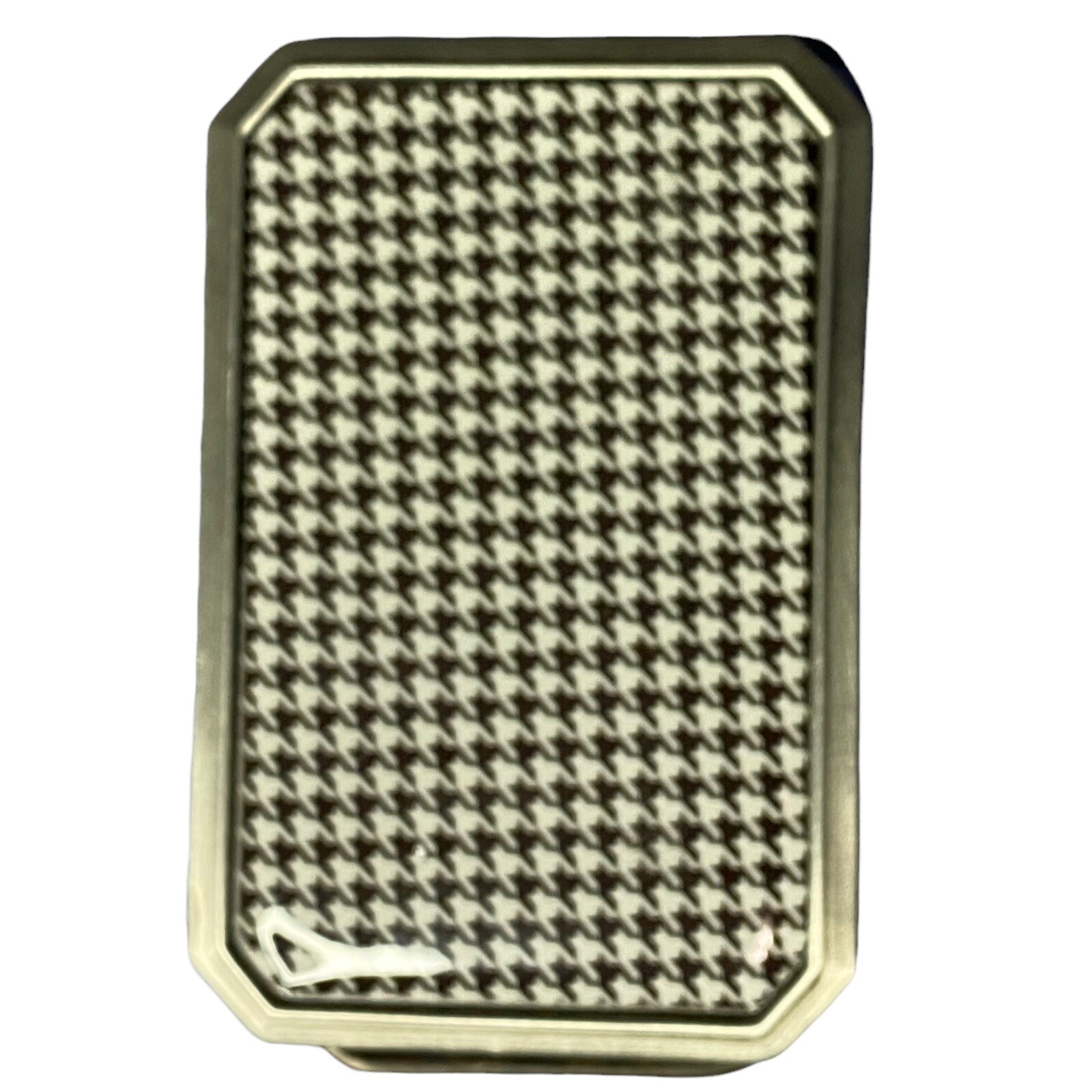 Great American Products Black and White Patterned Belt Buckle SKA PUNK 2004