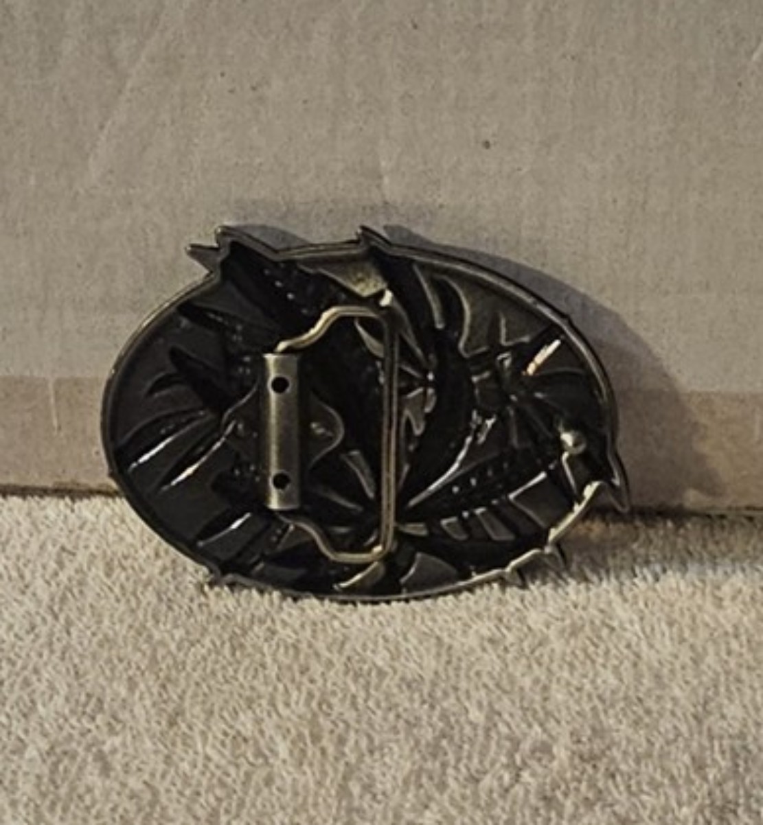MARIJUANA LEAVES LEAF FUNNY COWBOY RODEO BELT BUCKLE