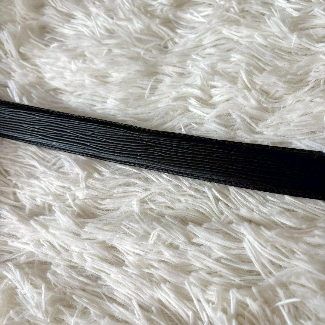 Louis Vuitton Pre-Owned Belt Black Gold Epi