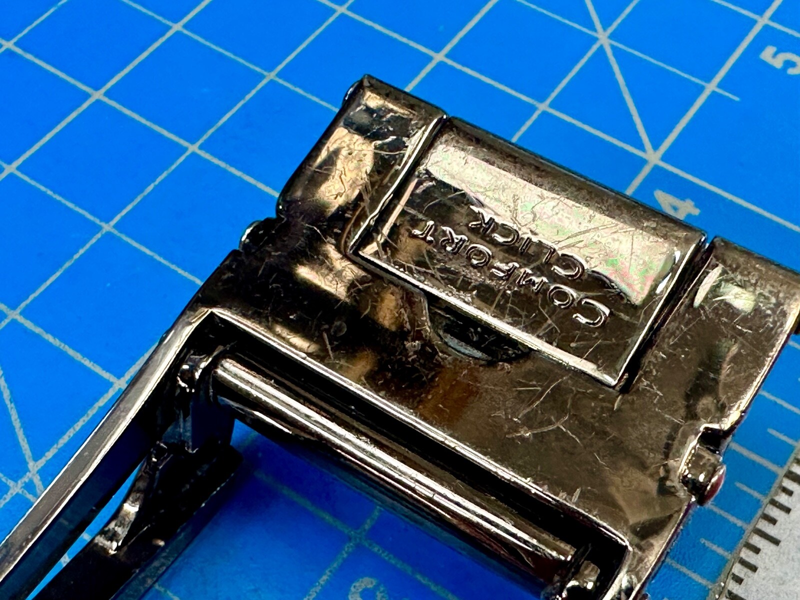 Vintage Grey Comfort Click Replacement Dress Belt Buckle