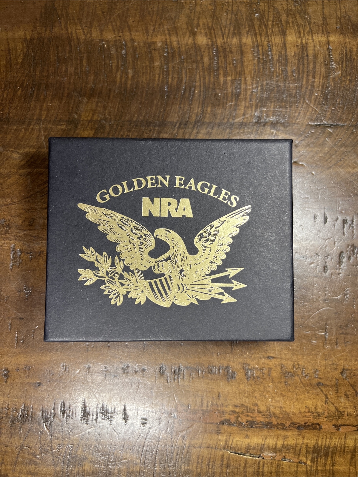 NRA Golden Eagles 2015 Commemorative Belt Buckle NEW