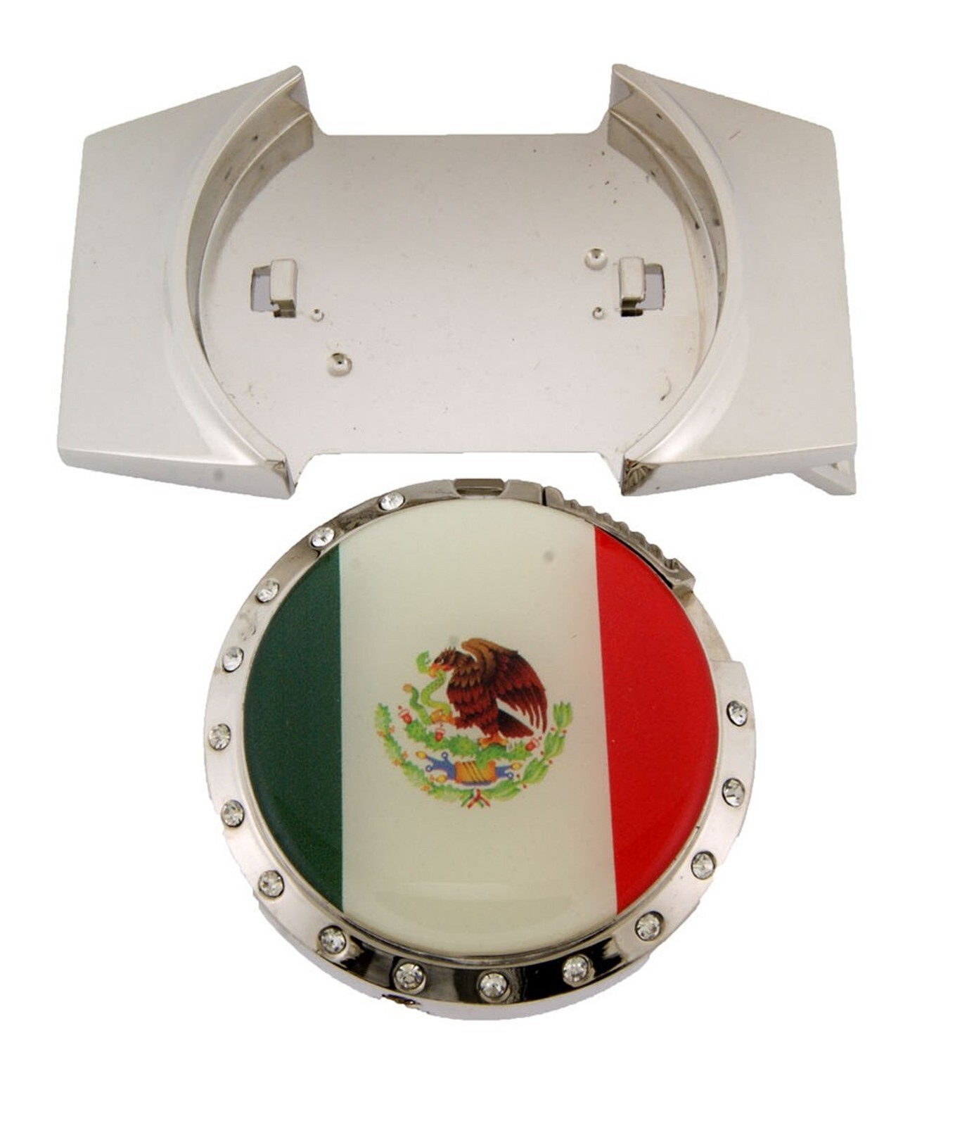 Mexico Flag Belt Buckle with Lighter Mexican National Day Gift Soccer Team New