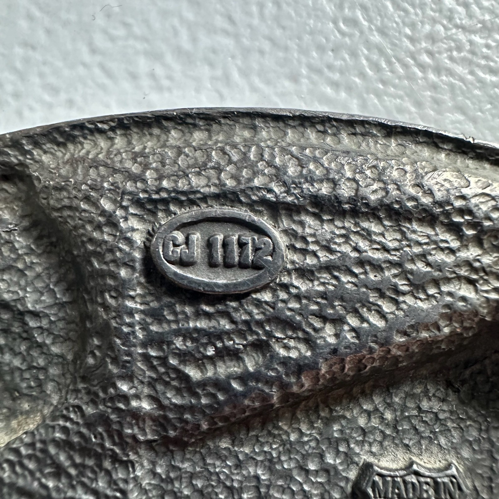 Vtg Super Chief Atchison Topeka & Santa Fe Rail Road CJ 1988 Pewter Belt Buckle