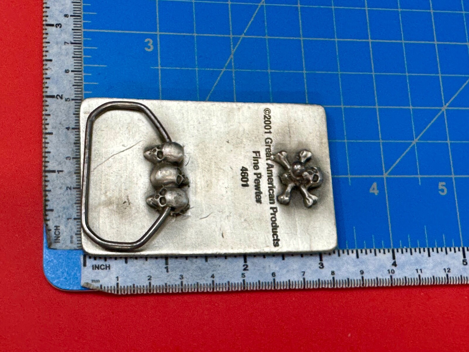 Rock Star 2001 Great American Products Statement Novelty Vintage Belt Buckle