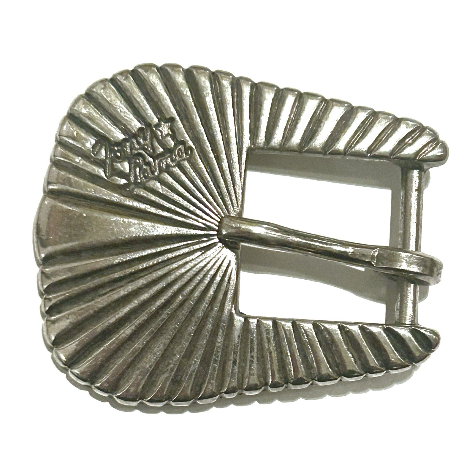 Tony Lama Boots Silver Tone Belt Buckle Cowboy Western Country Navajo West Texas