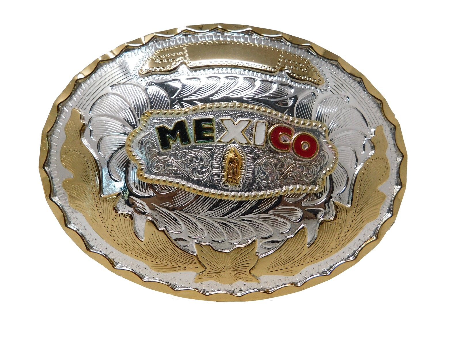 Belt Buckle Cowboy Sliver,Gold,Metal