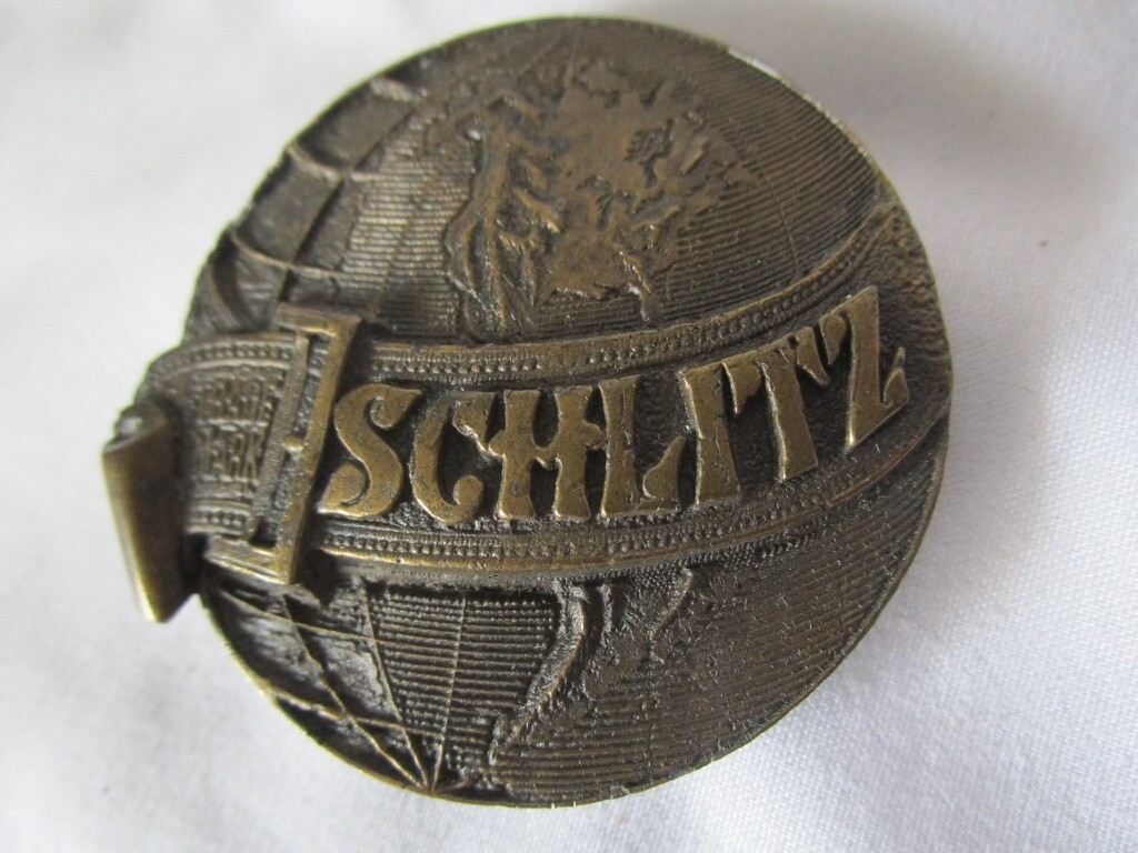 Vintage Globe Schlitz Beer – Malt Liquor – Belt Buckle