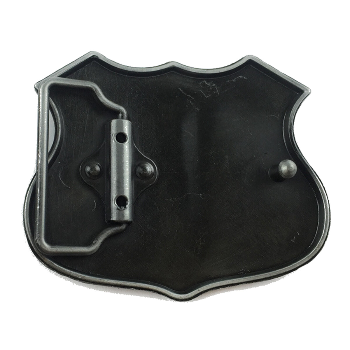 Route 66 Belt Buckle Western Cowboy Native American Motorcyclist (R66-01)