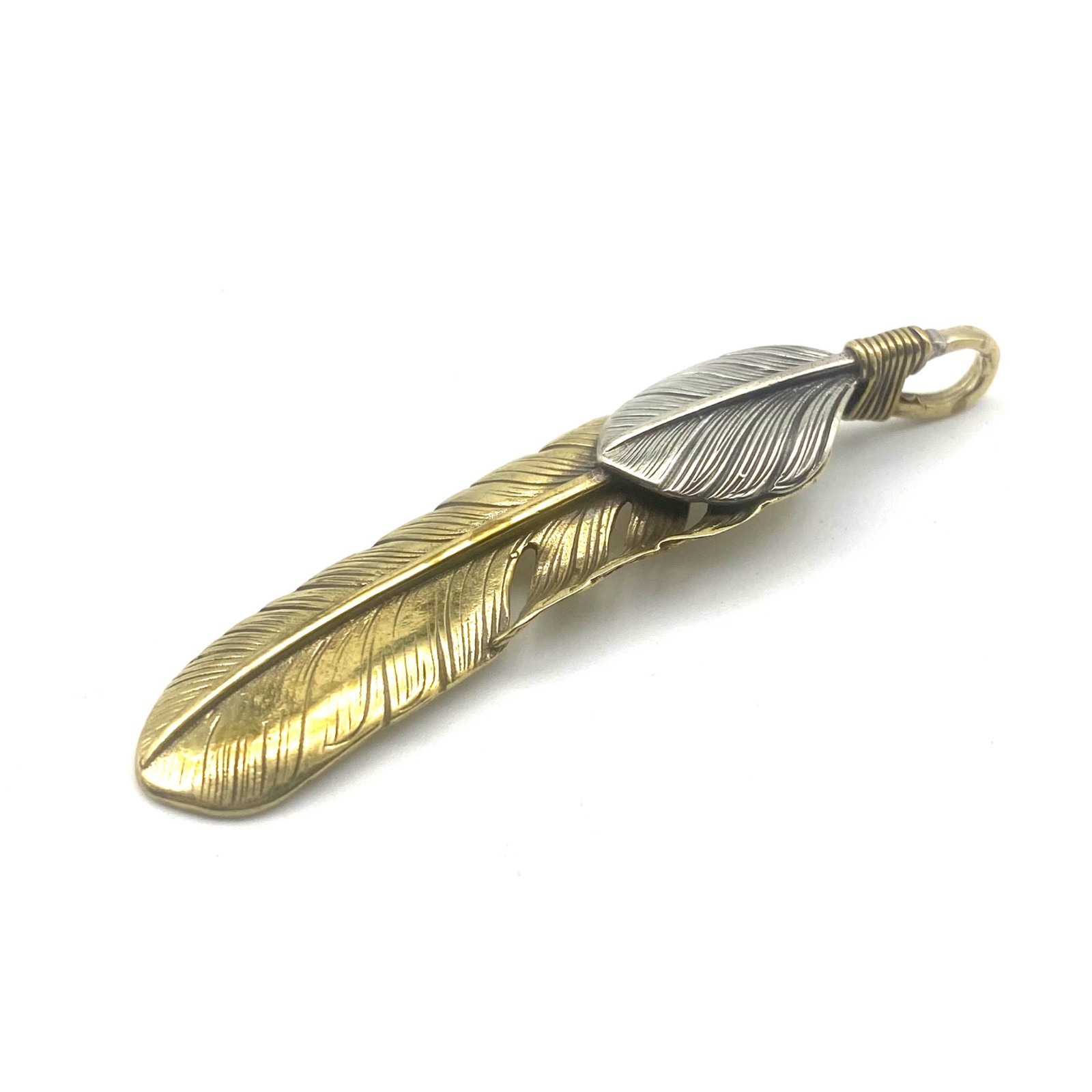 Gold Feather Jewelry Necklace Making,Charming Pendants lot