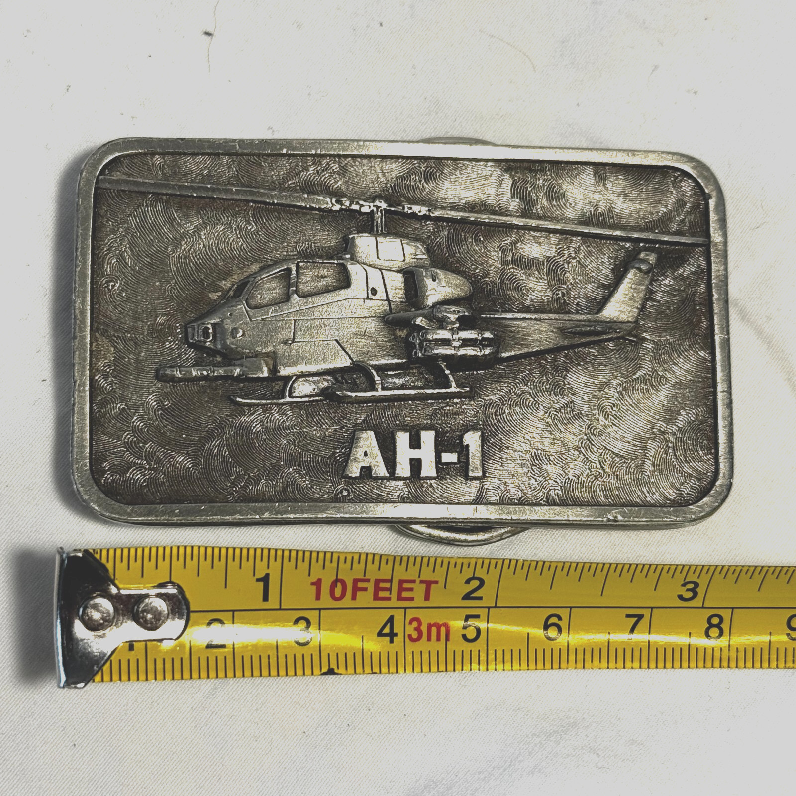 The Buckle Connection AH-1 Cobra Attack Hellicopter Belt Buckle