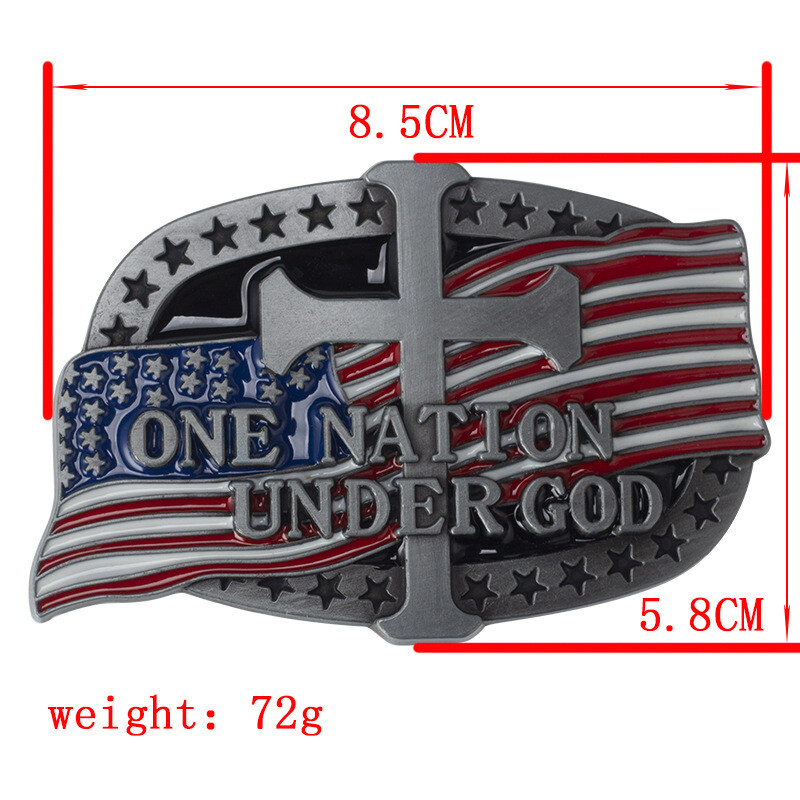 Cross Belt Buckle Western Cowboy Motorcycle Riding Belt Buckle