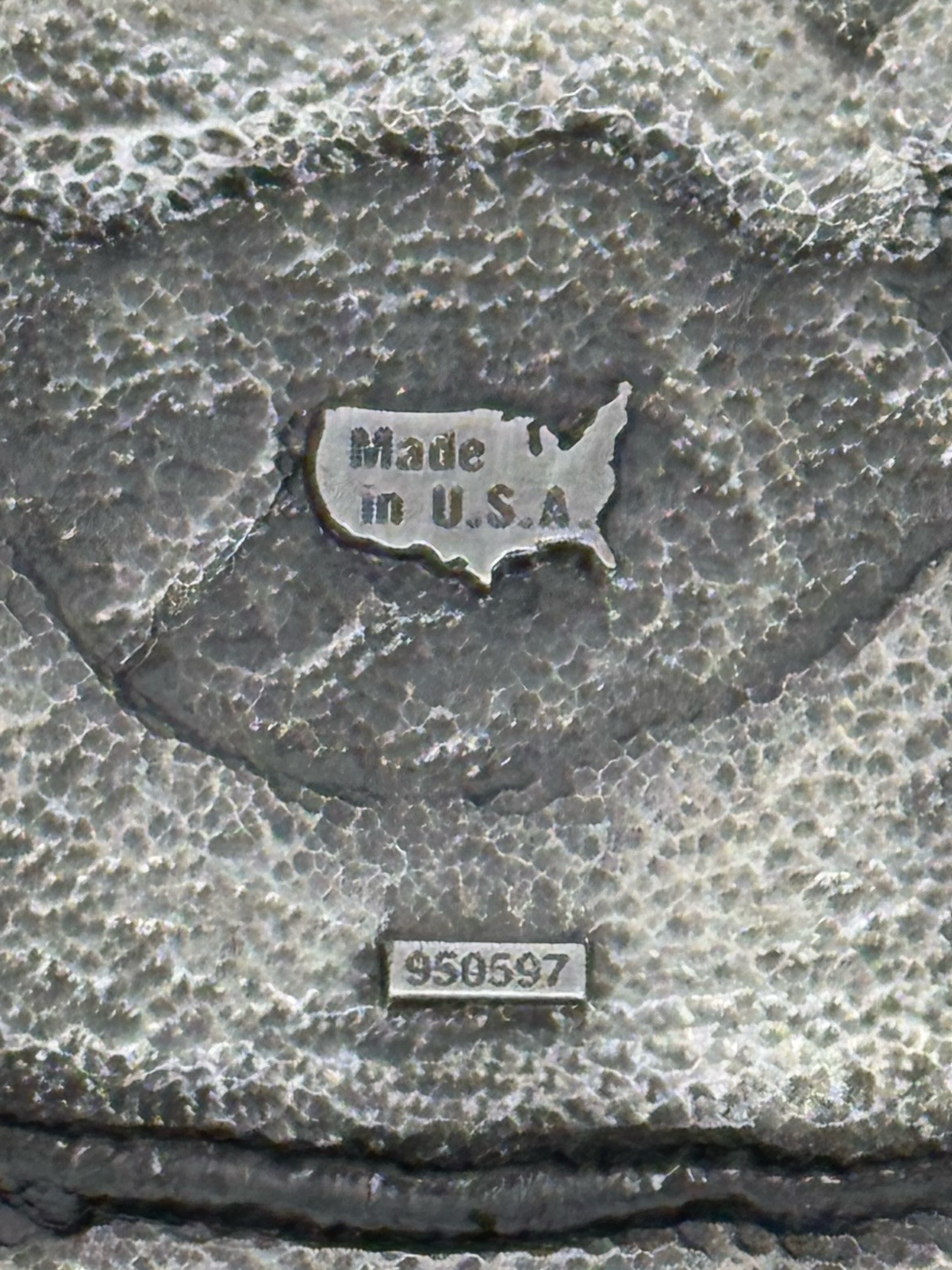 Vintage NRA National Rifle Association Of America Pewter Belt Buckle Made In USA
