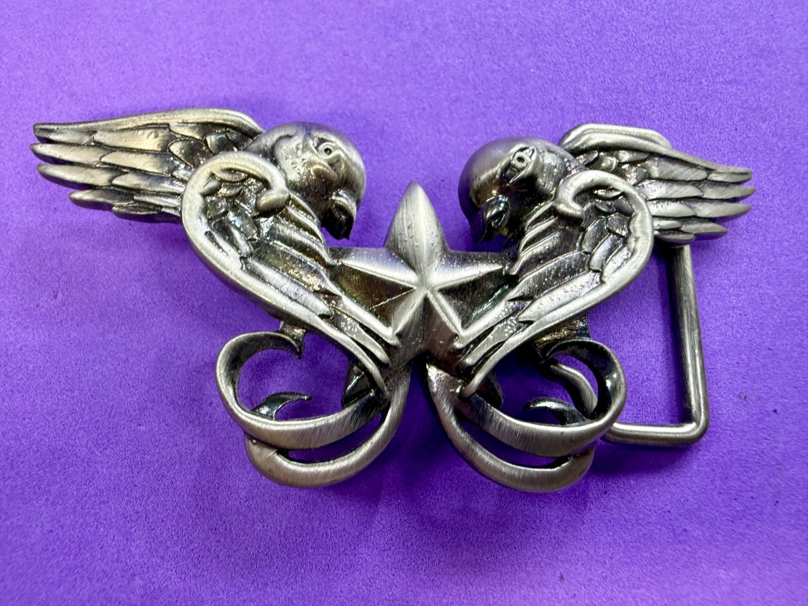 Swallow Bird Nautical Star Butterfly Themed Replacement Buckle for 1.5&Prime; Belt