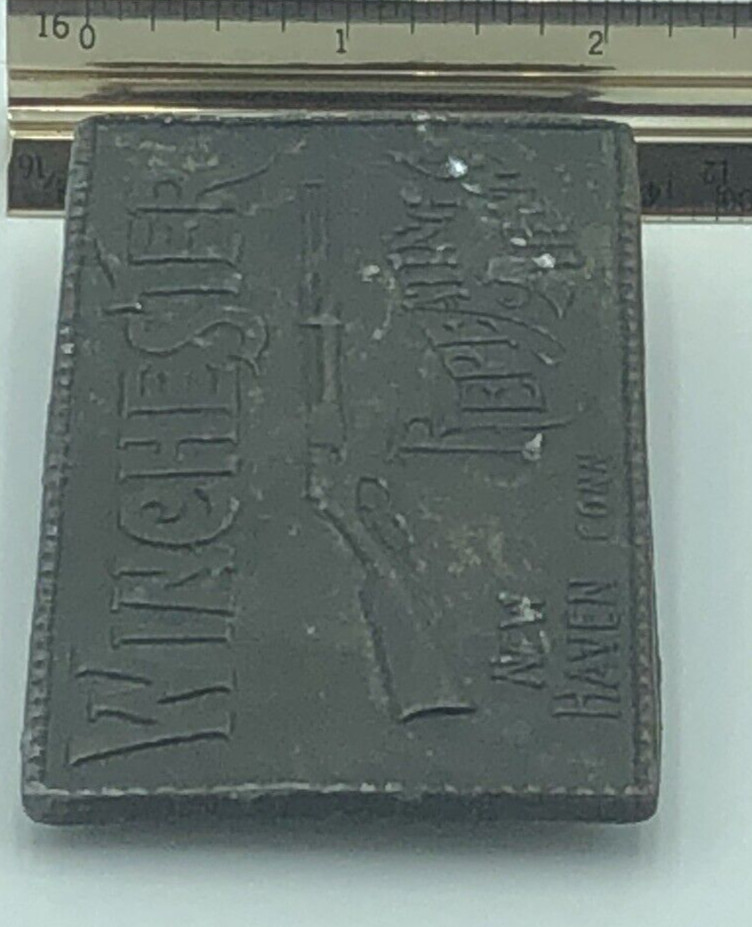 Winchester Repeating Arms Belt Buckle 2.25×3.75 New Haven