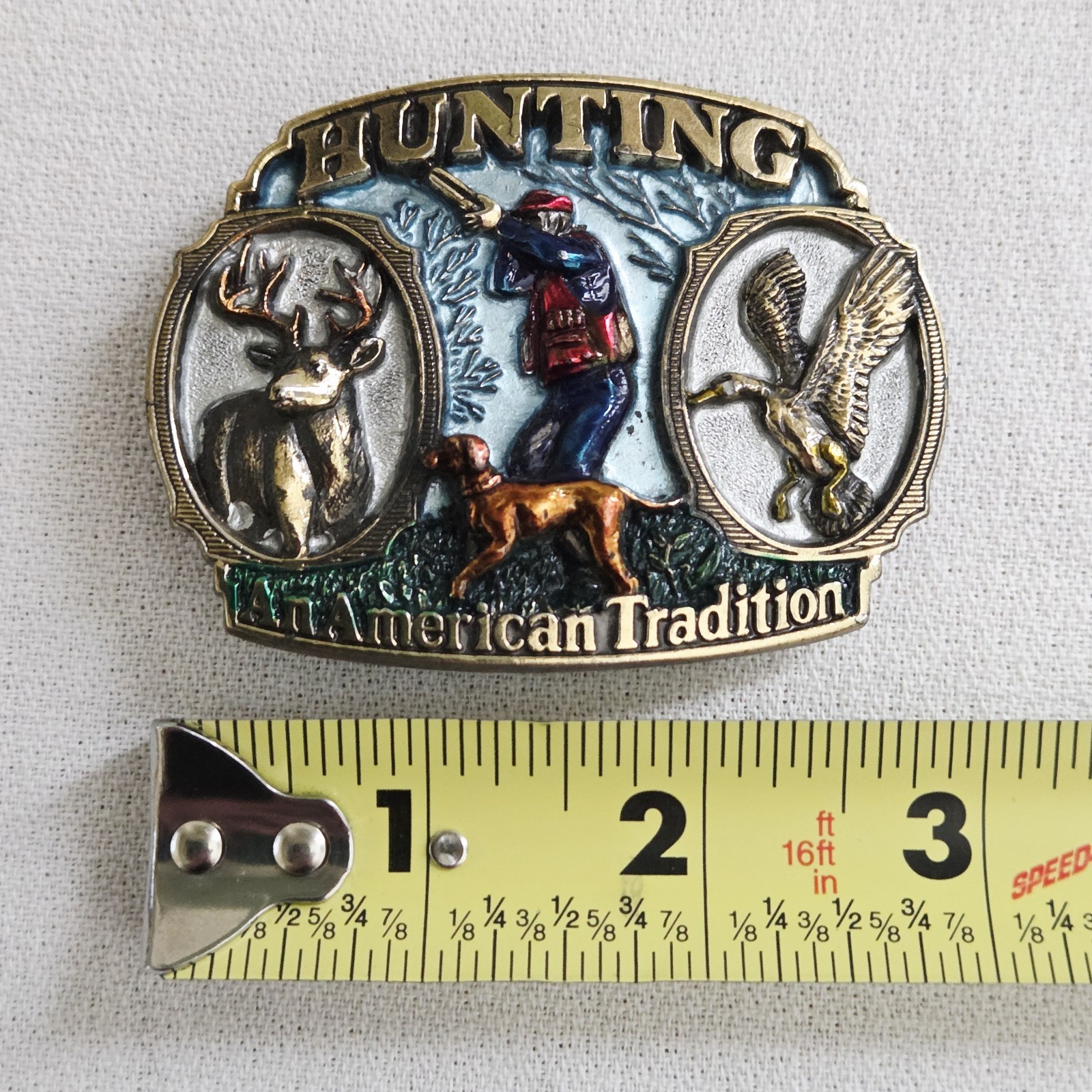 Belt Buckle – Great American Buckle Co. 1986 « Hunting an American Tradition »