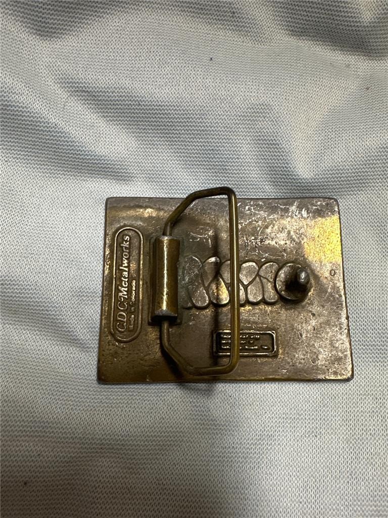 Vintage Anheuser Busch Inc Belt Buckle by CDC Metal Works Colorado