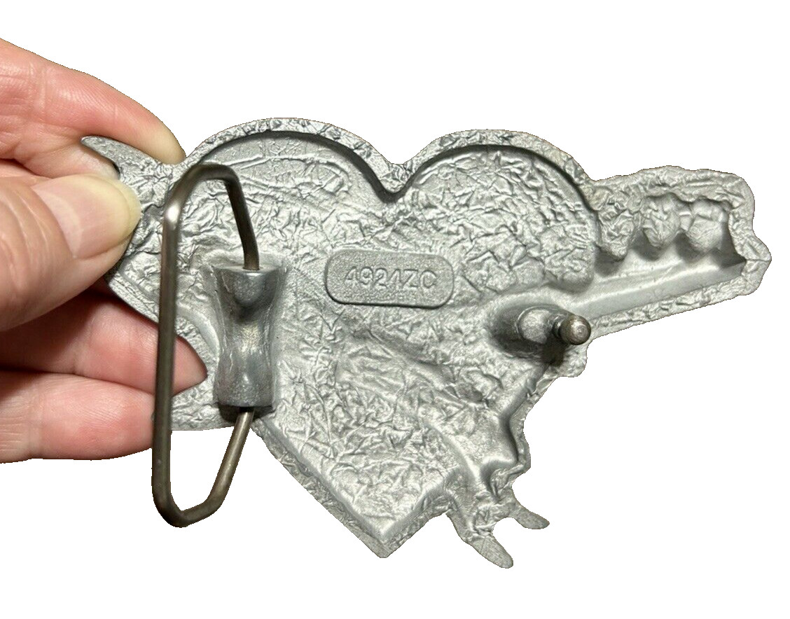 Love Hurts Sailor Jerry Dagger Heart Tattoo Belt Buckle