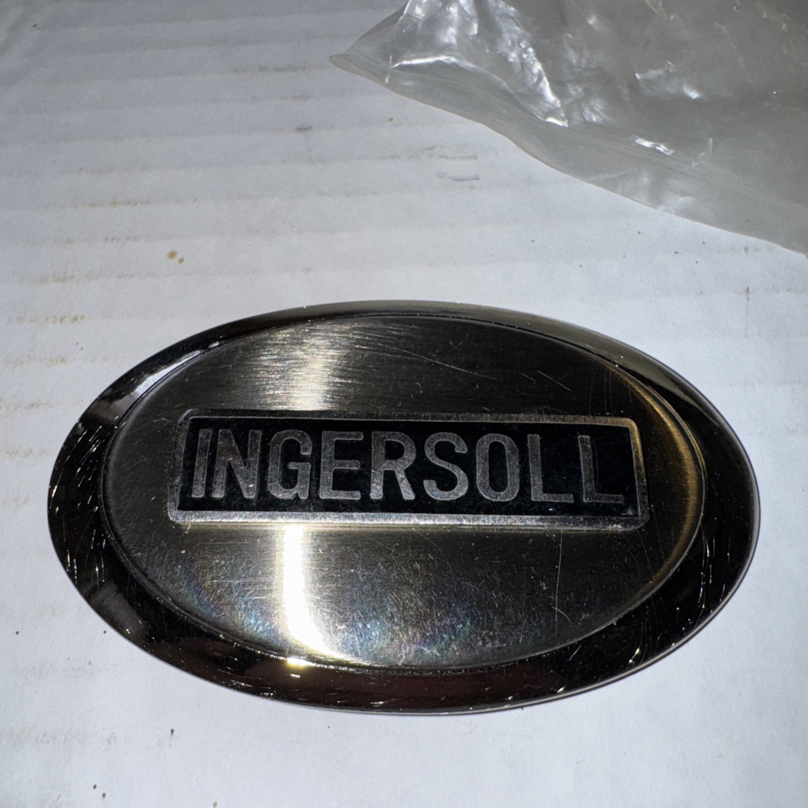 Ingersoll Rand Construction Tool Belt Buckle Rare Free Shipping