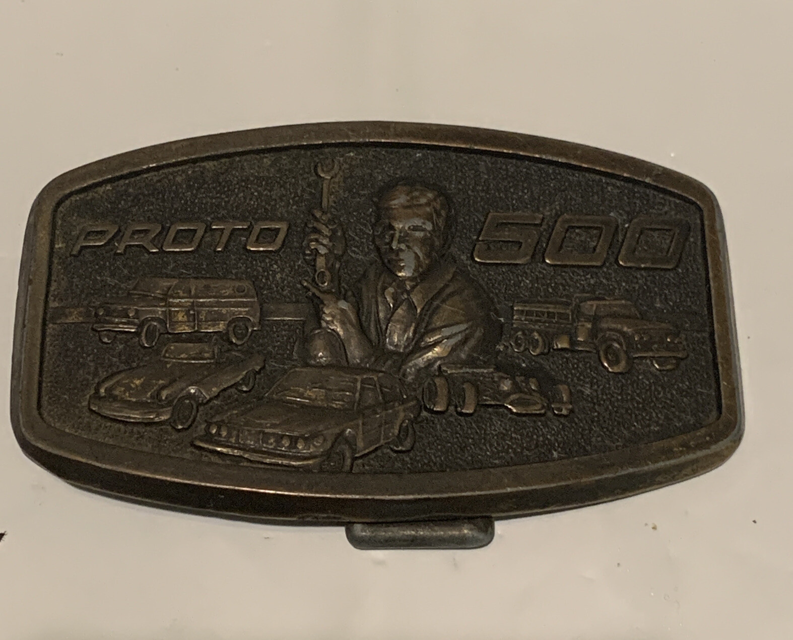 CLASSIC BELT BUCKLE PROTO 500 INDUSTRIAL TOOLS SAFETY PRODUCTS PRO MECHANIC